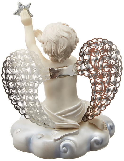 Reach For The Stars Cherub Figurine