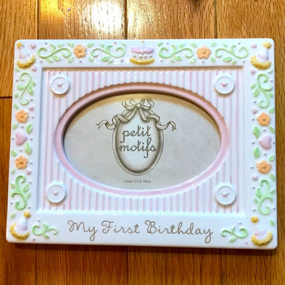 My First Birthday Frame