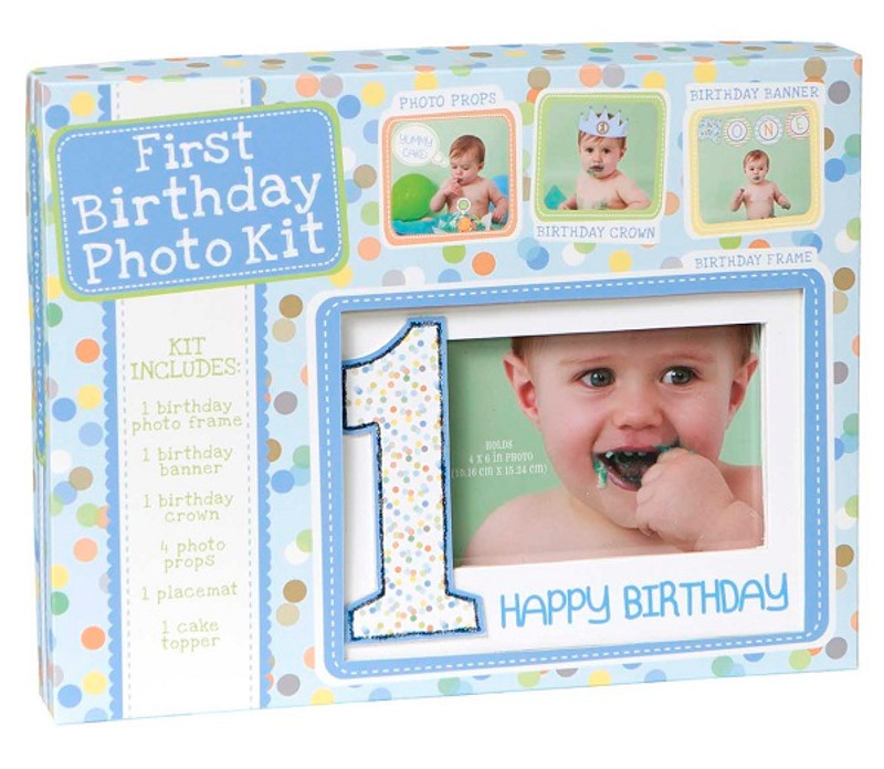 First Birthday Photo Kit - Boy