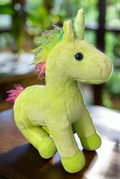 Unicorn Green Plush