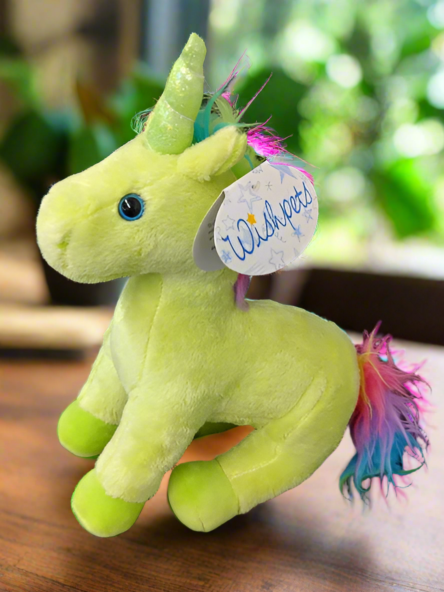 Unicorn Green Plush