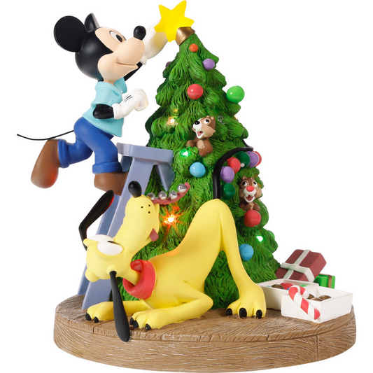 Bring Home The Holiday Cheer - Precious Moments Disney Figurine