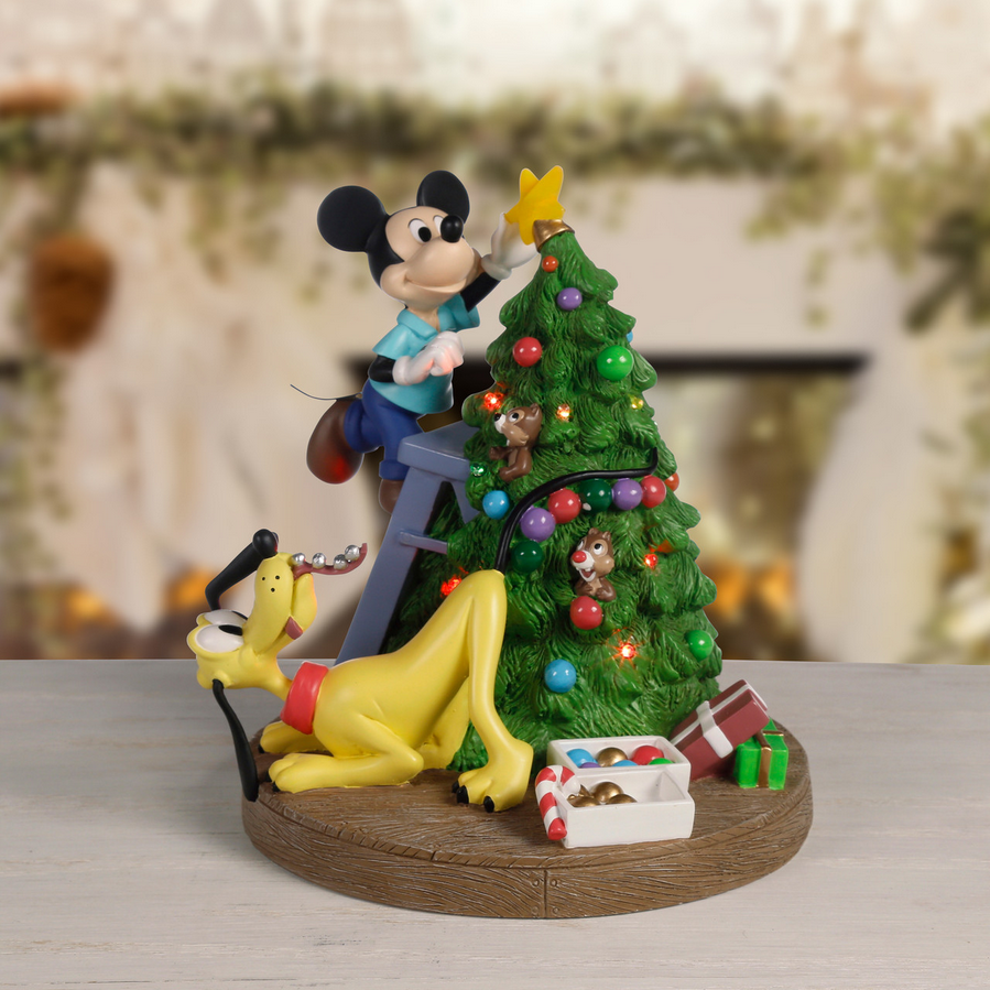 Bring Home The Holiday Cheer - Precious Moments Disney Figurine