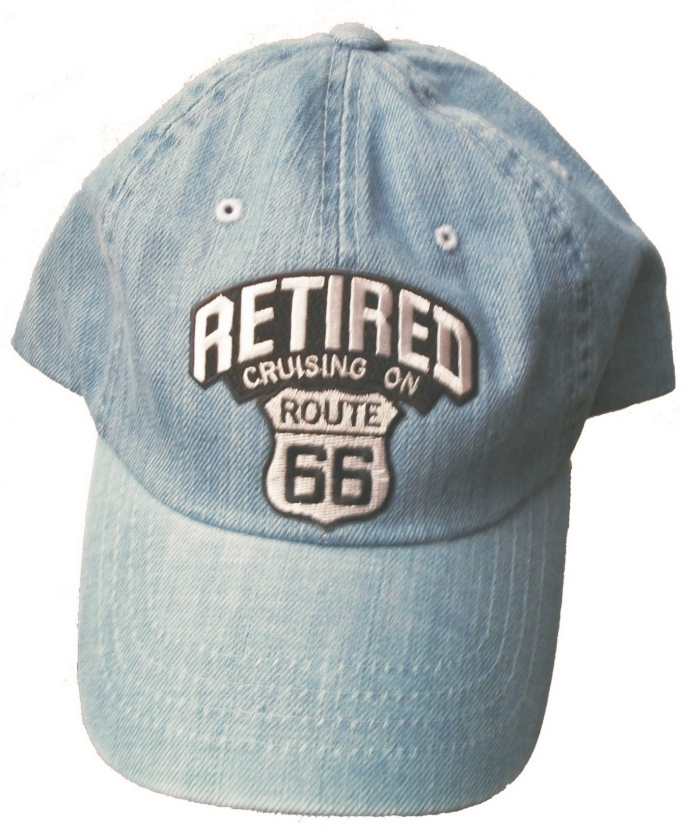 Retired Cruisin' On Route 66 Denim Cap