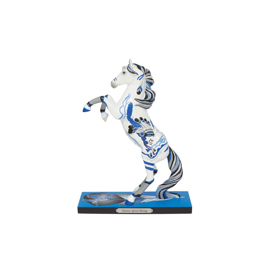 Native Spirit Rising Painted Ponies Figurine