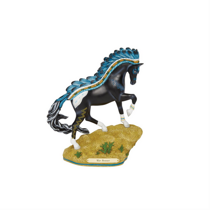 War Bonnet Painted Ponies Figurine