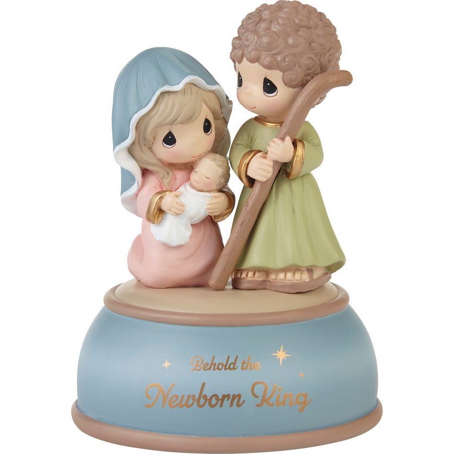 Behold The Newborn King Precious Moments Nativity Musical