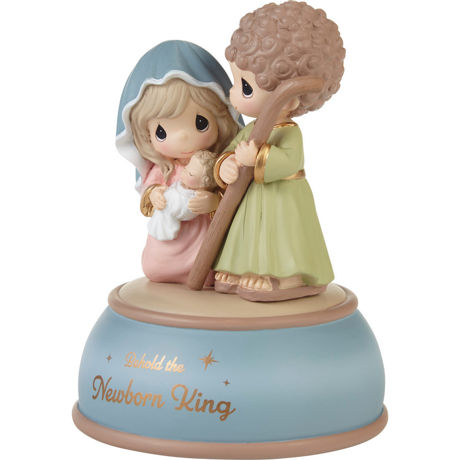 Behold The Newborn King Precious Moments Nativity Musical