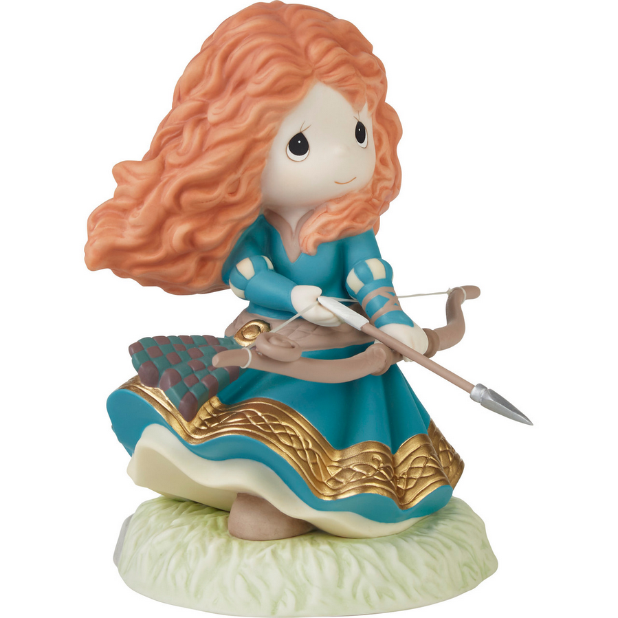 You Control Your Destiny Precious Moments Disney Merida Figurine