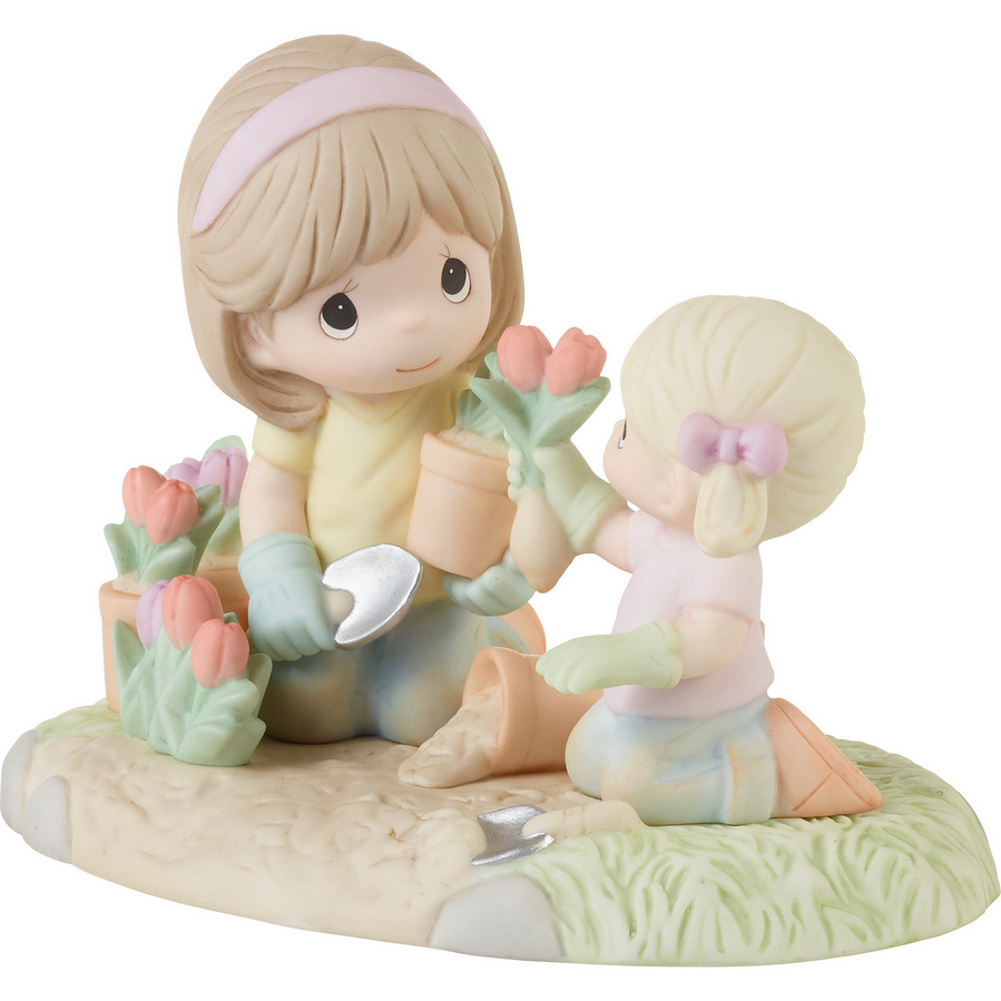 A Mother's Love Makes A Garden Grow Precious Moments Figurine