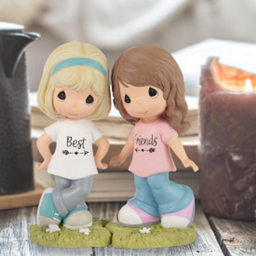 True Friends Are Never Apart Precious Moments Figurine