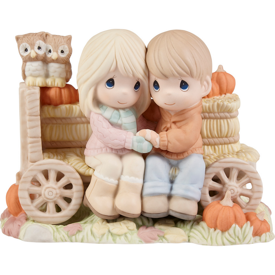 Falling Into fun With The One I Love Precious Moments Limited Edition Figurine