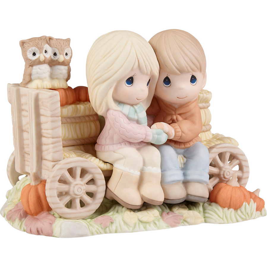 Falling Into fun With The One I Love Precious Moments Limited Edition Figurine