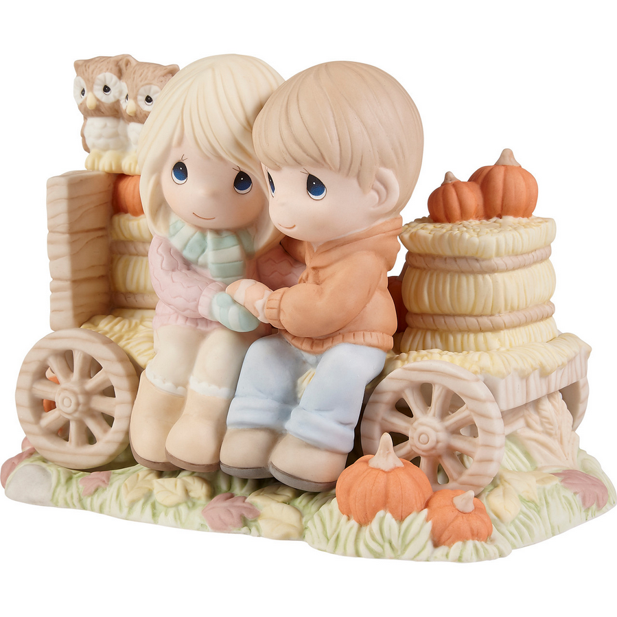Falling Into fun With The One I Love Precious Moments Limited Edition Figurine