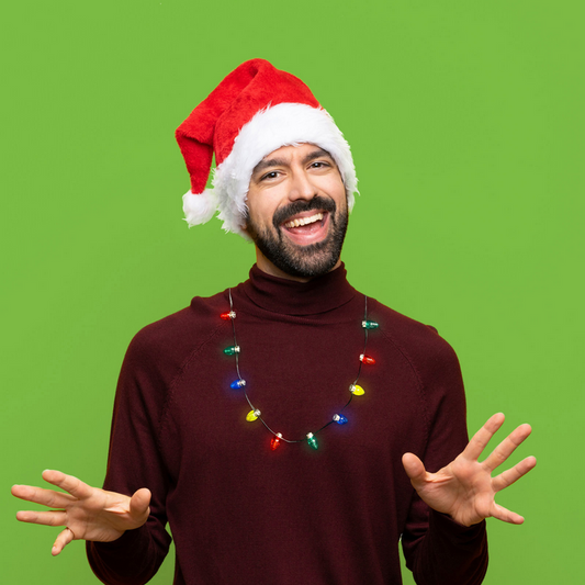 Lotsa LITES! Flashing Holiday Necklace