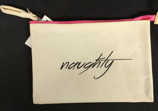 Canvas Reversible Make Up Bags