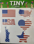 Tiny Patriotic Signs