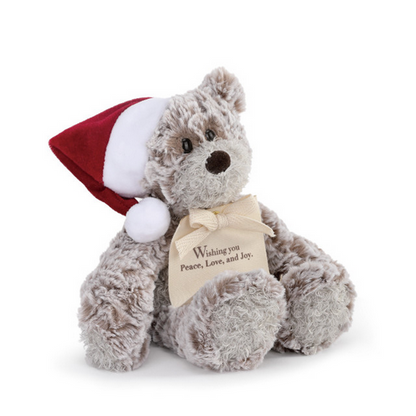 Wishing You Peace, Love, and Joy Christmas Mini Giving Bear