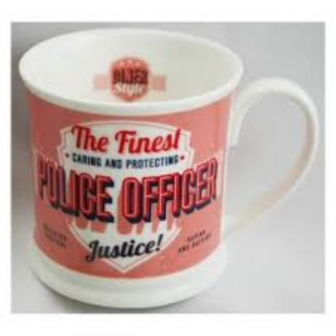 The Finest Police Officer Diner Style Mug