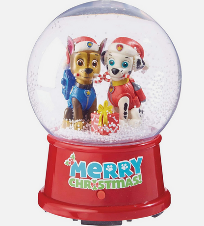 Paw Patrol Musical Snow Globe