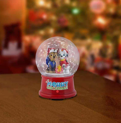 Paw Patrol Musical Snow Globe