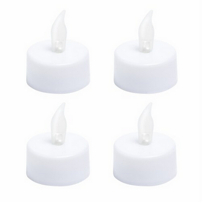 Flameless LED Tea Lights - 4 Pack