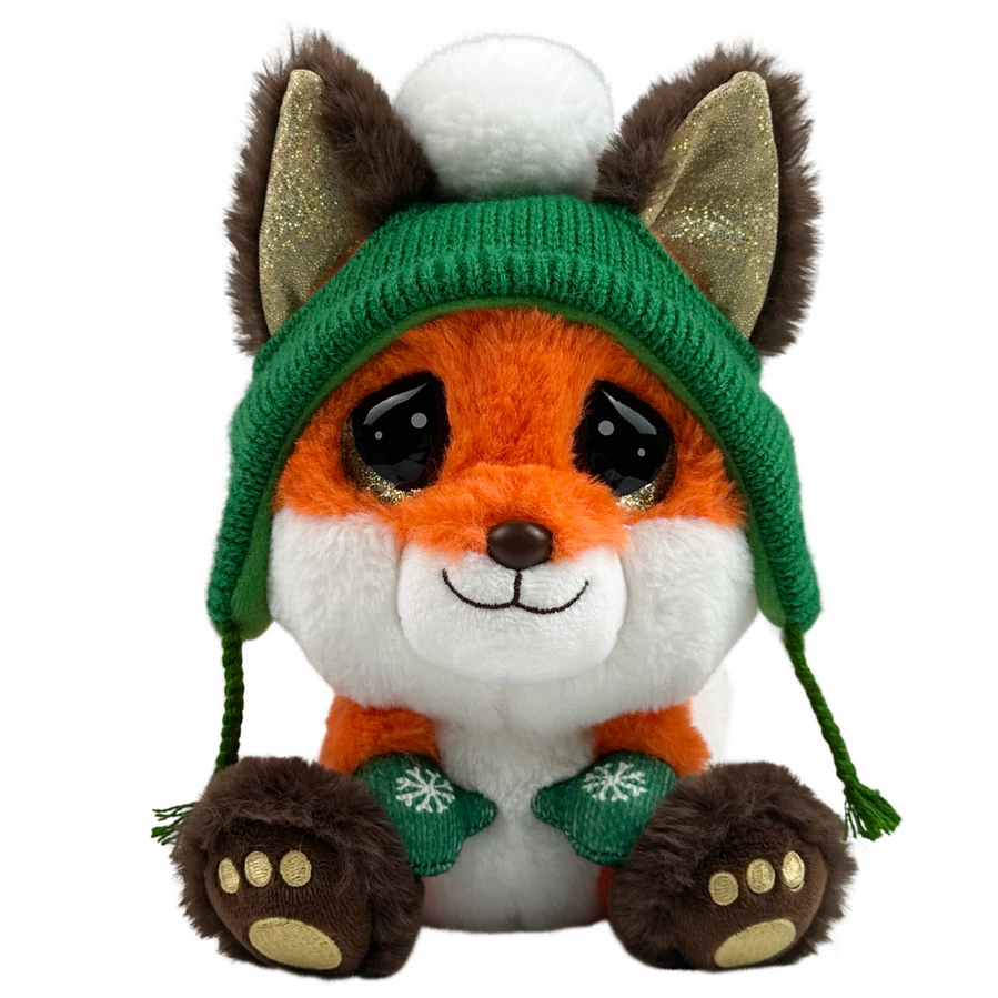 Fable Holiday Fox Cutie Pet-tudies Stuffed Animal