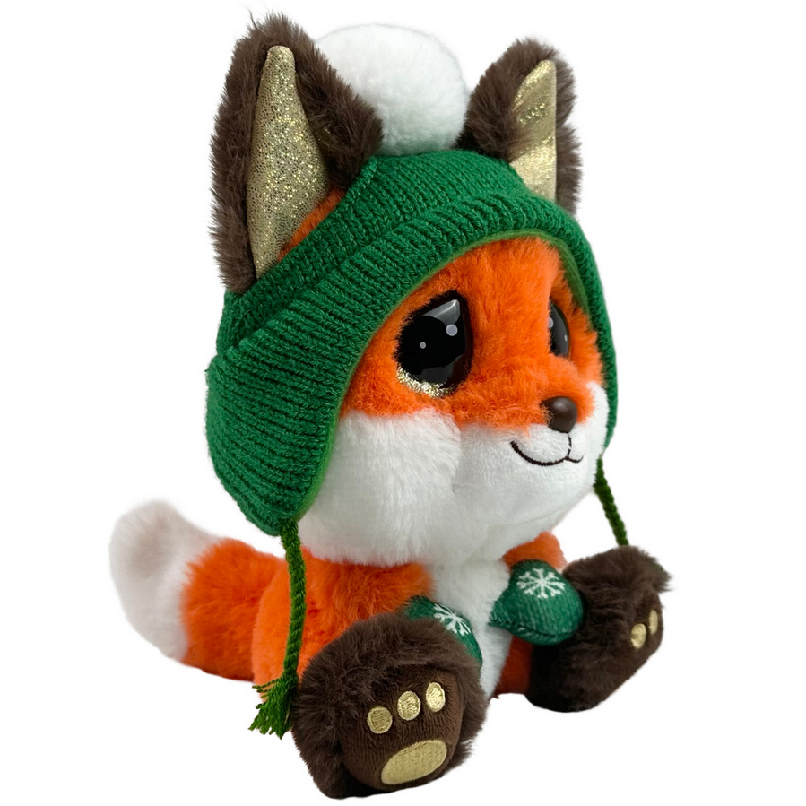 Fable Holiday Fox Cutie Pet-tudies Stuffed Animal