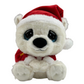 Kris Holiday Polar Bear Cutie Pet-tudies Stuffed Animal