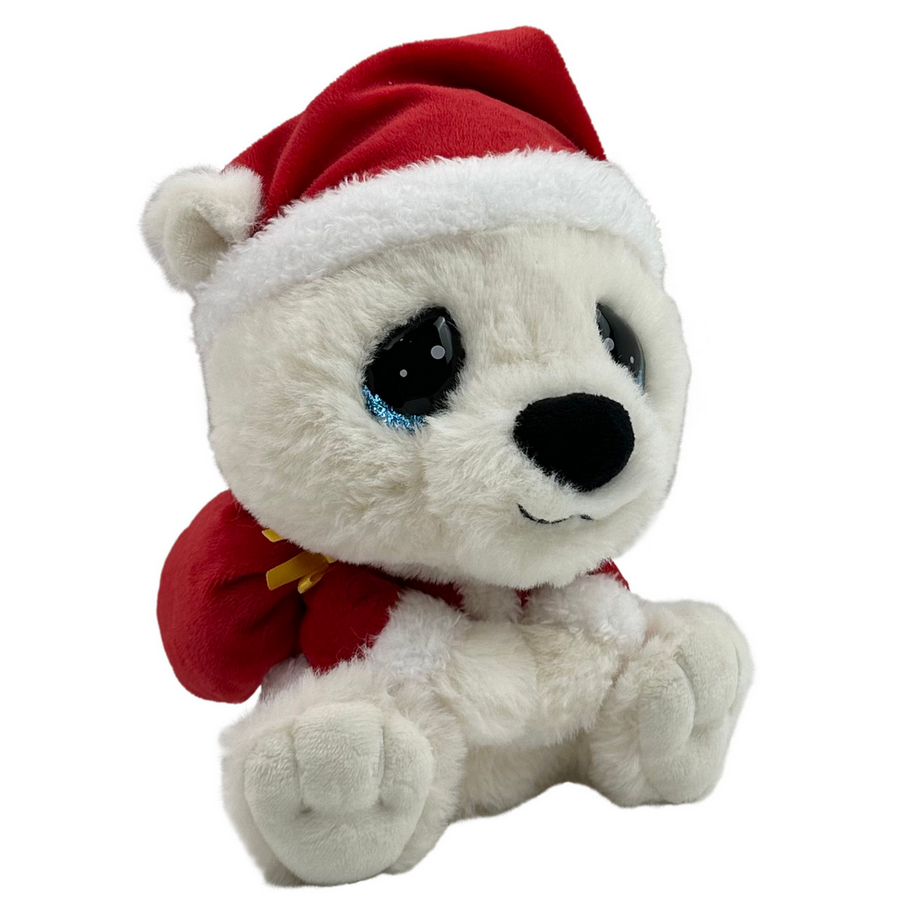 Kris Holiday Polar Bear Cutie Pet-tudies Stuffed Animal