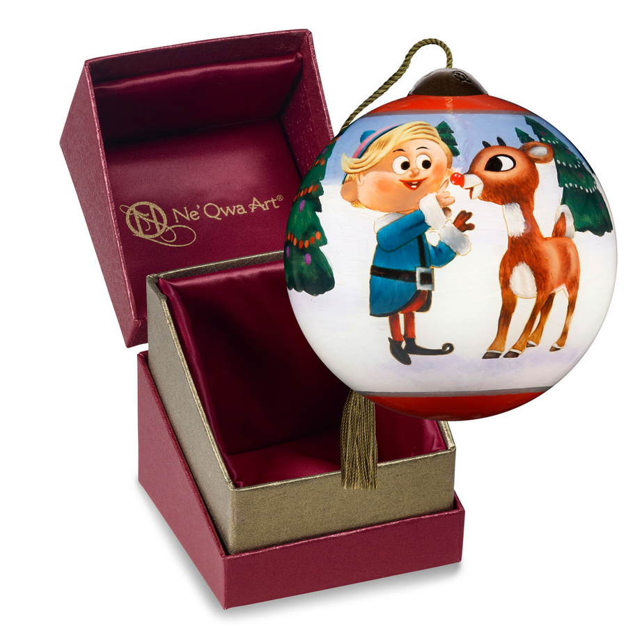 Rudolph The Red-Nosed Reindeer® Misfits Have More Fun Ne’Qwa Art® Ornament