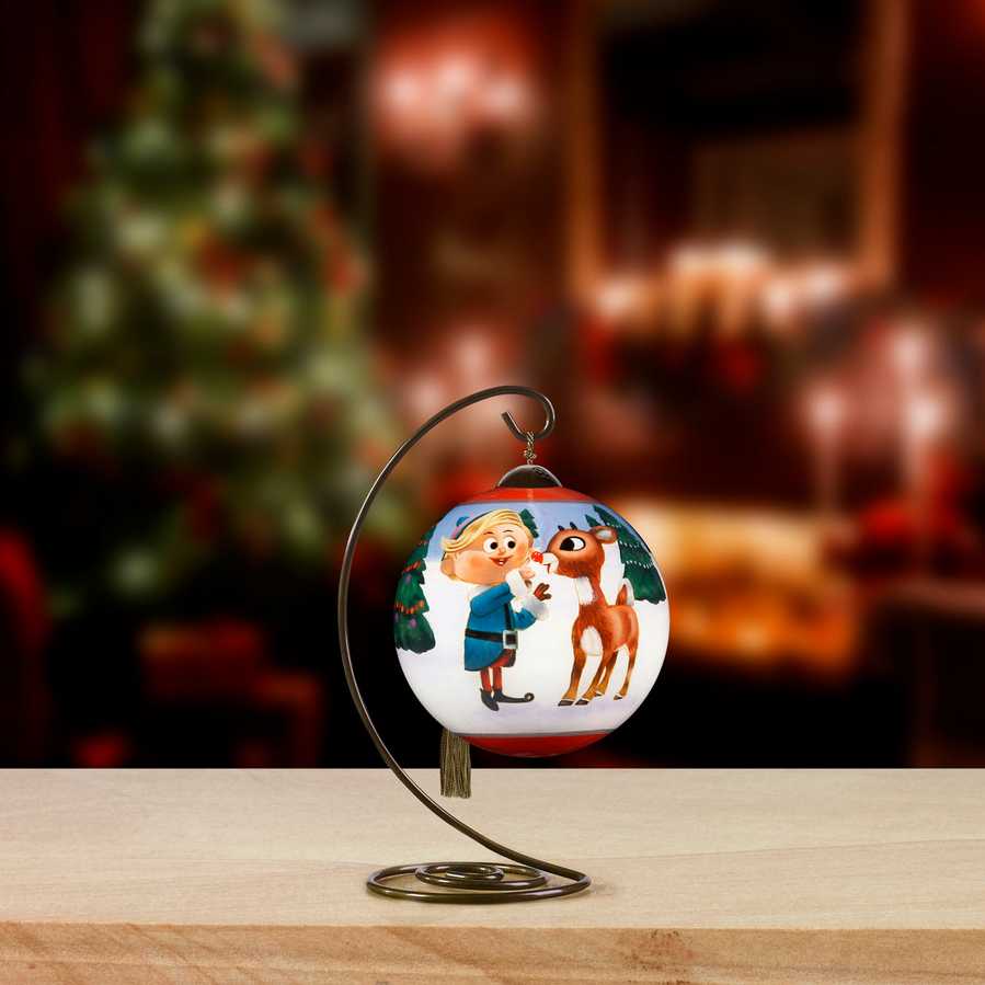 Rudolph The Red-Nosed Reindeer® Misfits Have More Fun Ne’Qwa Art® Ornament