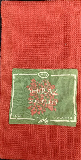 Shiraz Estate Bottled Kitchen Towel