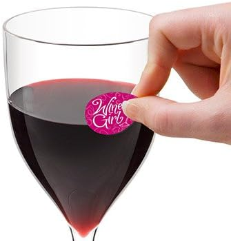 Drink Glass ID Stickers