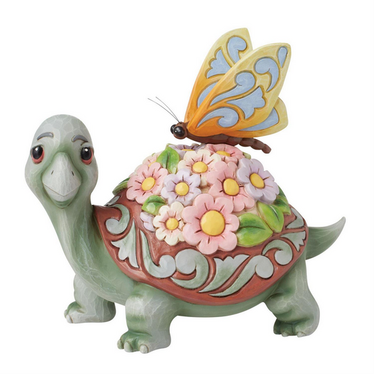 A Delicate Friendship Jim Shore Turtle Figurine