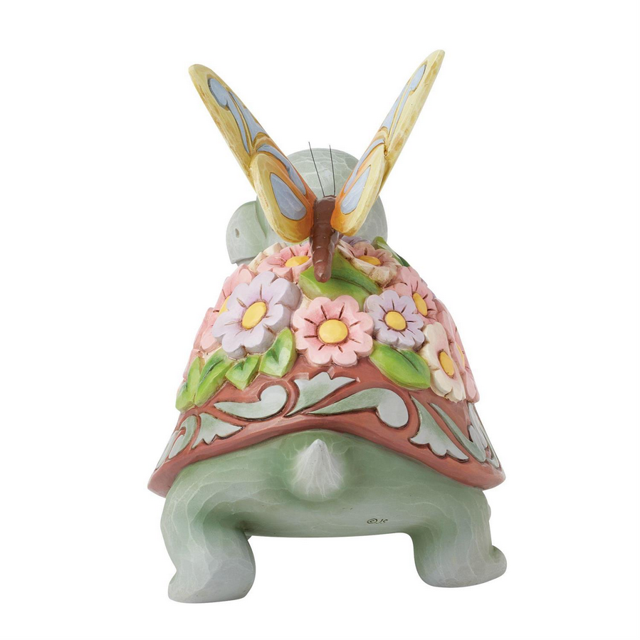 A Delicate Friendship Jim Shore Turtle Figurine