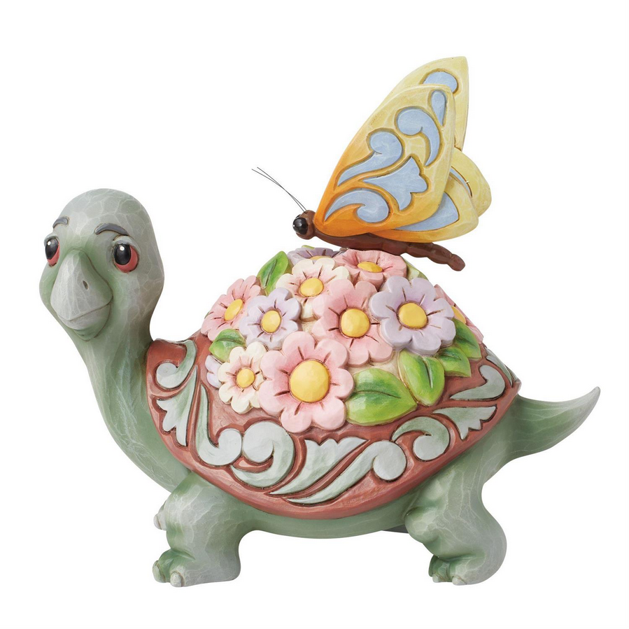 A Delicate Friendship Jim Shore Turtle Figurine