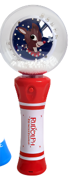 Rudolph the Red Nosed Reindeer Spinner Globes