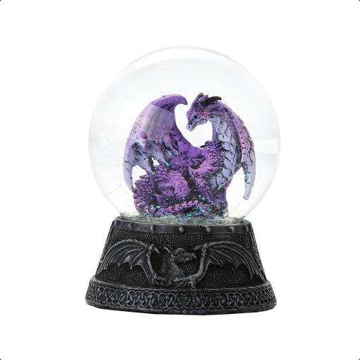 Hoarfrost Dragon Water Globe