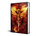 Flame Blade Dragon Embossed Journal