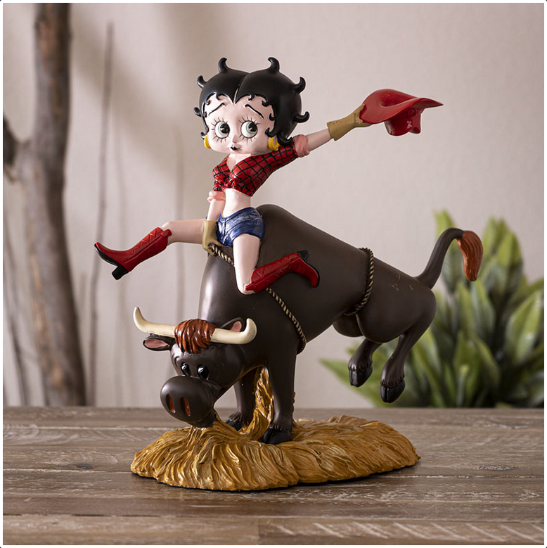 Bronco Betty Boop Figurine