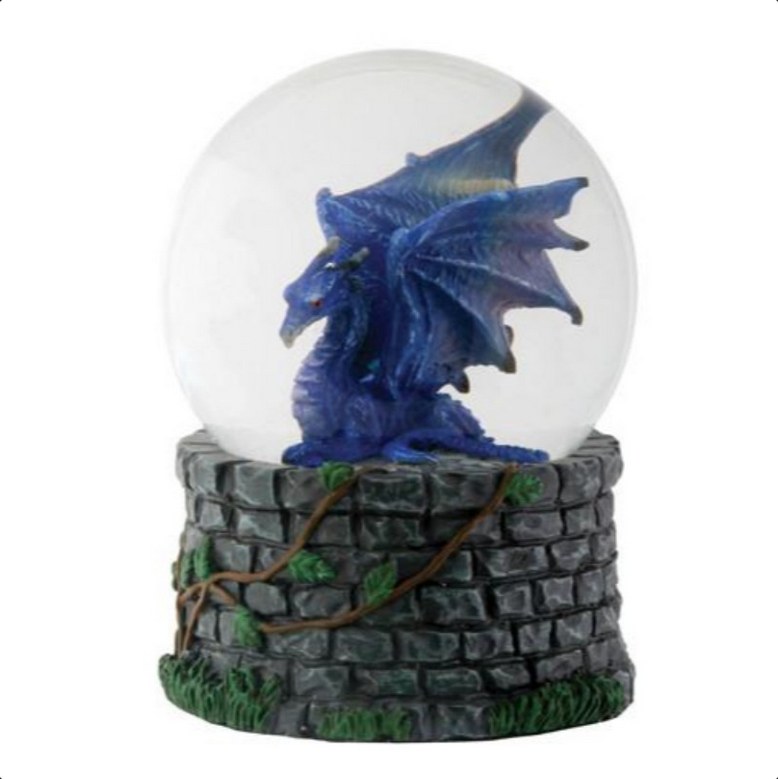 Midnight Dragon Waterglobe