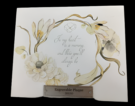 Engravable Memorial Memory Box