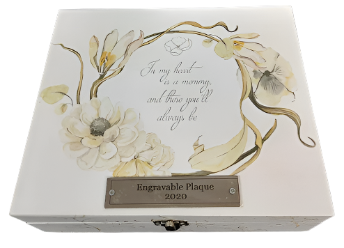 Engravable Memorial Memory Box