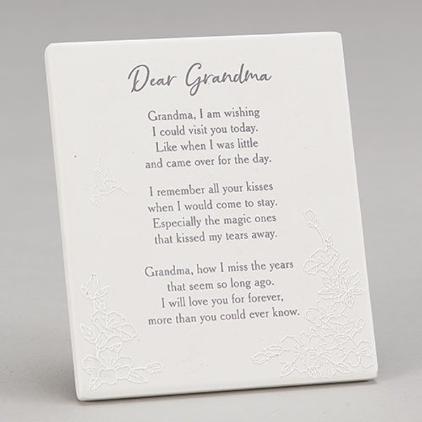 Dear Grandma Plaque