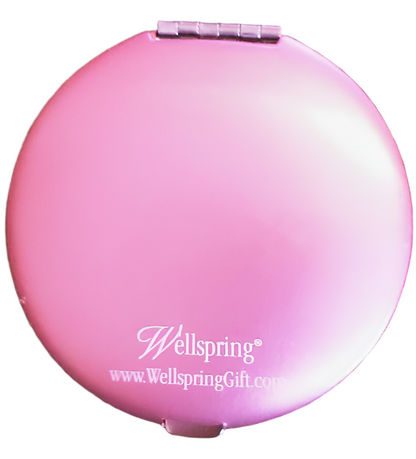 Pink Ribbon Dual Compact Mirror