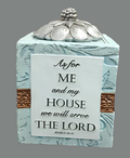 As For Me and My House...Tea Light Holder