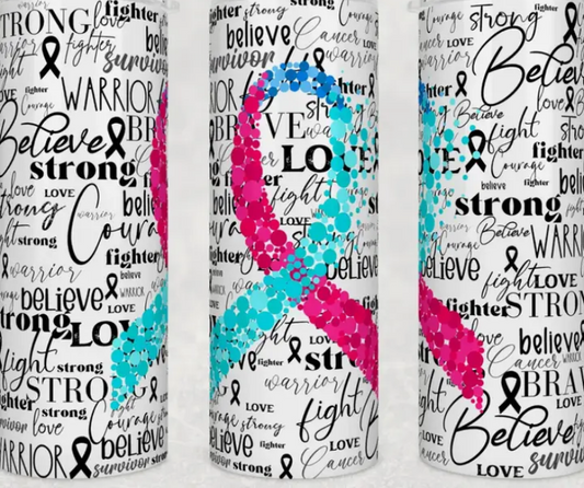 Thyroid Cancer Awareness Tumbler