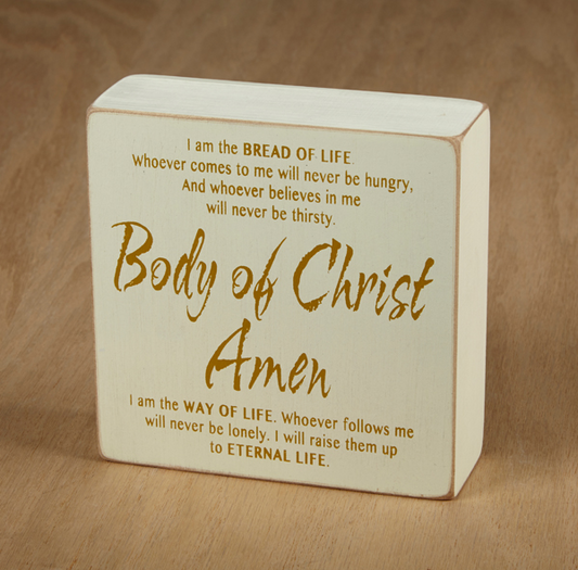 First Communion Box Sign