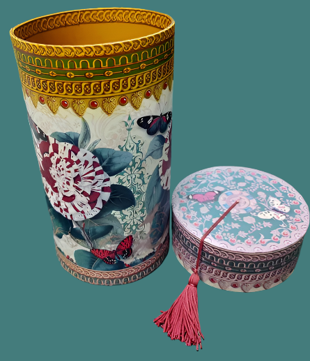 Decorative Circular Box